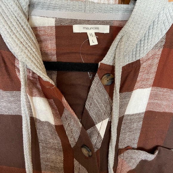Maurices plaid Sweater - Picture 3 of 5